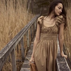 Doen Quinn Dress in Prairie Sands XXL
